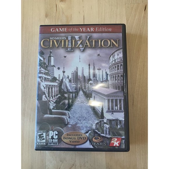 Sid Meier's Civilization 3 With A IV Cover - Picture 2 of 3